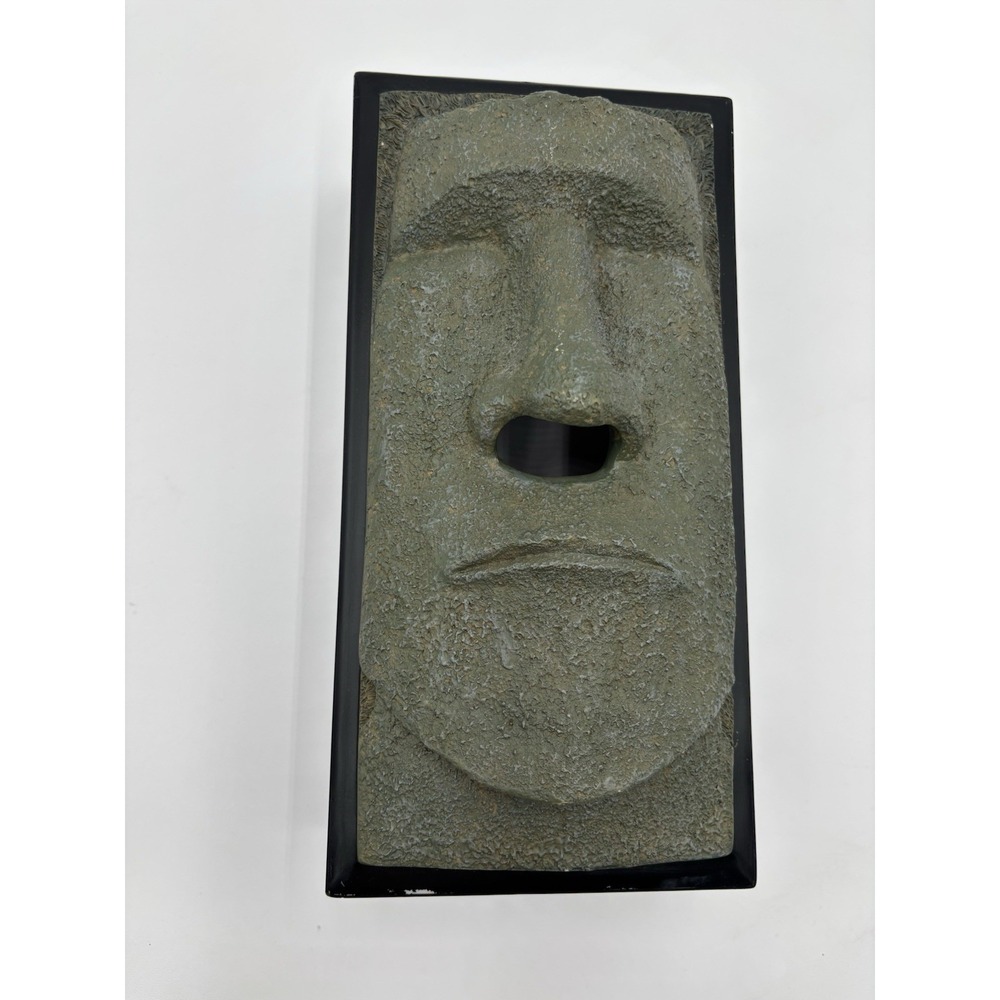 Moai Easter Island Face Tissue Box Cover Rotary Hero‎ Inc Tokyo Japan